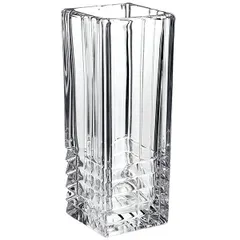 Flower vase “Duemila” glass ,H=23cm clear.