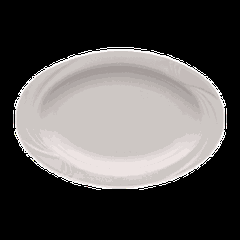 Dish “Arcadia” oval  porcelain ,H=25,L=290,B=230mm white