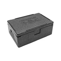 Термоконтейнер «Нормал» до 35 кг полипроп. 32л ,H=24,L=60,B=40см черный