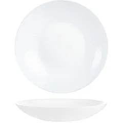 Deep plate “Evolutions White” glass 1.2l D=26cm white