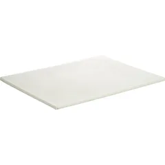 Доска разделочная пластик ,H=12,L=510,B=380мм белый, изображение 2