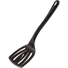 Perforated kitchen spatula  polyamide , L=350/110, B=95mm  black