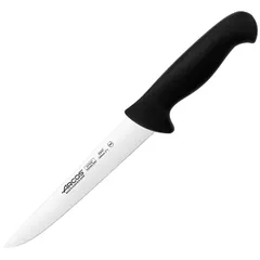Нож для мяса «2900» сталь нерж.,полипроп. ,L=320/180,B=25мм черный,металлич.