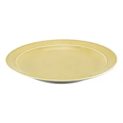 Тарелка «Акварель» Принц мелкая фарфор D=240,H=27мм золотой,коричнев., изображение 3