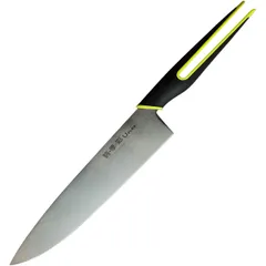 Knife “Chef”  stainless steel, polyprop. , L=20cm  metallic, green.