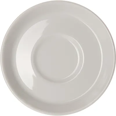 Блюдце «Акапулько» фарфор D=165,H=20мм белый