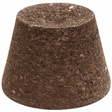 Подставка под горячее для тарелки пробка натур. D=110,H=75мм тем.дерево