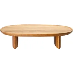 Блюдо для подачи дерево ,H=8,L=35,B=30см св. дерево