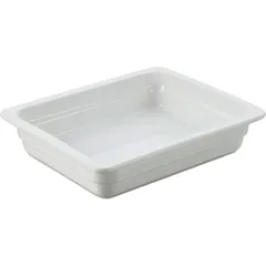 Gastronorm container 1/2 porcelain 3l ,H=65,L=320,B=265mm white