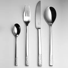 Ложка столовая «Фиори» хромоник. сталь ,L=20,6см хромиров., изображение 2