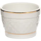 Салатник для комплимента «Афродита» фарфор 65мл D=60,H=45мм белый,золотой