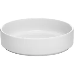 Salad bowl “Taste white”  porcelain  1,065 l  D=165, H=45mm  white