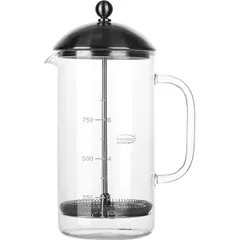 Френч-пресс стекло 1л D=95,H=225,L=140мм прозр.