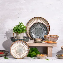 Кружка «Астера» керамика 350мл D=90,H=98мм бежев.,перламутр., изображение 2