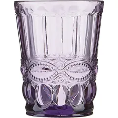 Old fashion glass 220ml D=77,H=100mm violet.