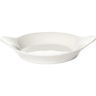 Форма для запекания «Лондри» порционная фарфор 200мл D=150,H=35мм белый