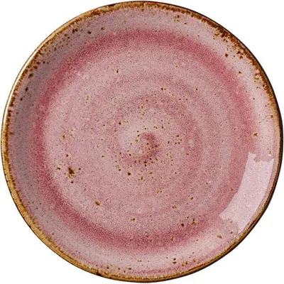 Тарелка пирожковая «Крафт Распберри» пирожковая фарфор D=15,H=2см розов., Диаметр (мм): 150