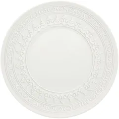 Butter plate porcelain D=169,H=17mm white