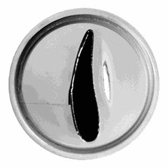 Насадка кондитерская «Крупная роза» сталь нерж. D=22,H=30мм металлич.