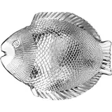 Блюдо сервировочное «Марин» стекло ,H=27,L=260,B=210мм прозр.