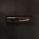 Нож кухонный «Нара» односторонняя заточка сталь нерж.,дерево ,L=220/105,B=36мм металлич.,тем.дерево, изображение 7