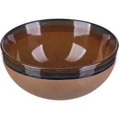 Салатник «Серфис» керамика D=150,H=65мм коричнев.