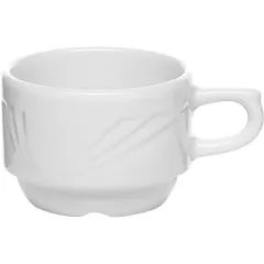 Чашка кофейная «Аркадия» фарфор 80мл D=60,H=45,B=90мм белый