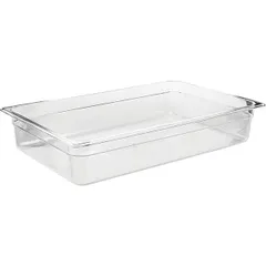 Gastronorm container (1/1)  polycarbonate  13 l , H=10, L=53, B=32.5 cm  transparent.