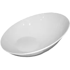 Salad bowl “Kunstwerk”  porcelain ,H=80,L=168,B=168mm white