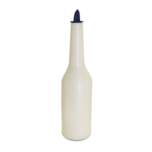 Бутылка для флейринга абс-пластик 0,75л D=75,H=310мм белый