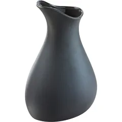 Jug "Liquid" ceramics 0.5l black