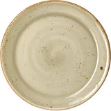 Тарелка «Крафт Грин» мелкая фарфор D=30,H=2см зелен.