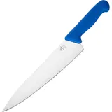 Нож поварской «Шефс» сталь нерж.,пластик ,L=26см голуб.
