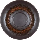 Блюдце «Эстиа» (для арт.LEST019RG154024) фарфор D=15,5см коричнев.,белый