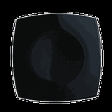 Тарелка «Квадрато» мелкая стекло ,L=19,B=19см черный