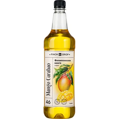 Сироп «Филиппинское Манго» Pinch&Drop пластик 1л D=83,H=267мм