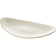 Блюдо «Крафт Грин» фарфор ,H=35,L=370,B=240мм зелен., изображение 3