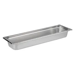 Gastronorm container (2/4)  stainless steel  3.6 l , H=65, L=530, B=162mm