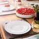 Блюдо для пирога жаропрочное стекло D=26см белый, изображение 6