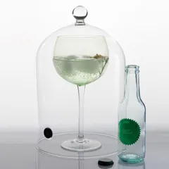 Клош для окуривания стекло D=18,H=28см прозр., изображение 4