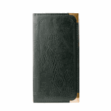 Папка для счетов кожезам. ,L=25,3,B=13см черный