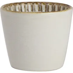 Стакан для горячих напитков «Аделаид» фарфор 228мл D=76,H=89мм кремов.