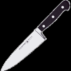 Нож поварской «Глория Люкс» сталь ,L=30/18,B=4см черный,металлич.