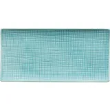 Блюдо прямоугольное фарфор ,L=26,B=13см синий