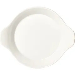 Форма для запекания «Лондри» порционная фарфор 0,55л D=210,H=35,L=250мм белый, изображение 2