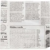 Конус для картофеля фри набор черно-белый[1000шт] бумага ,L=17,B=17см