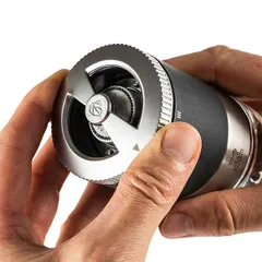 Мельница для перца «Маэстро» бук,сталь нерж. D=6,H=11см черный,металлич., изображение 4