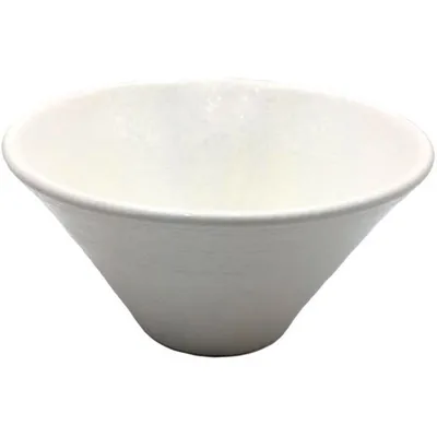 Тарелка глубокая «Снег» керамика 0,6л D=21,H=5см белый