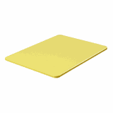 Cutting board plastic ,H=19,L=610,B=460mm yellow.