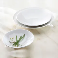 Салатник «Монако Вайт» фарфор 1л D=300,H=51мм белый, изображение 4